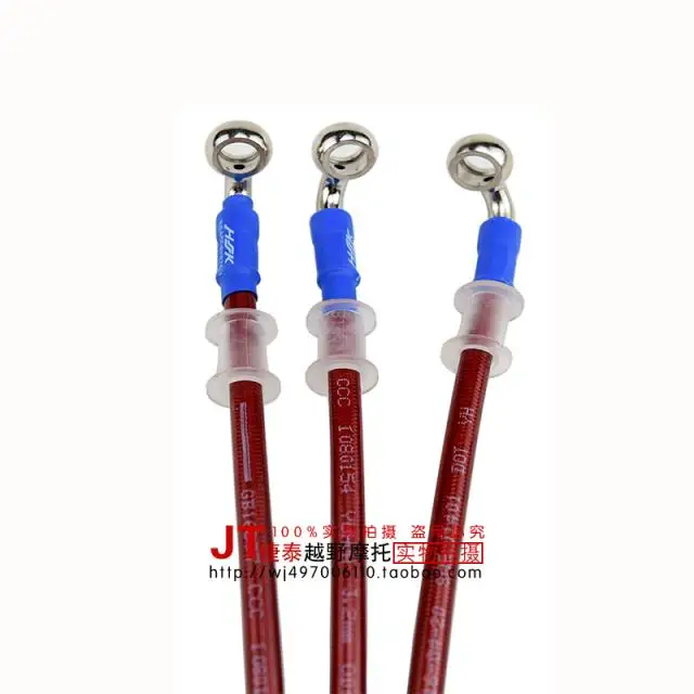 Banjo гидравлический мотоцикл плетеный стальной тормозной муфт Масляный шланг