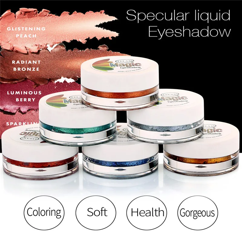Жидкие блестящие тени для век 14 цветов жидкие 2019| |