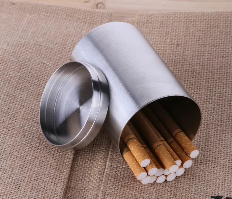 304 котелок из нержавеющей стали табачные банки для сигарет портативные кофейные