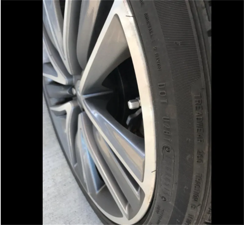 4 шт./компл. автомобильных шин клапаны стволовых воздуха герметичной крышкой