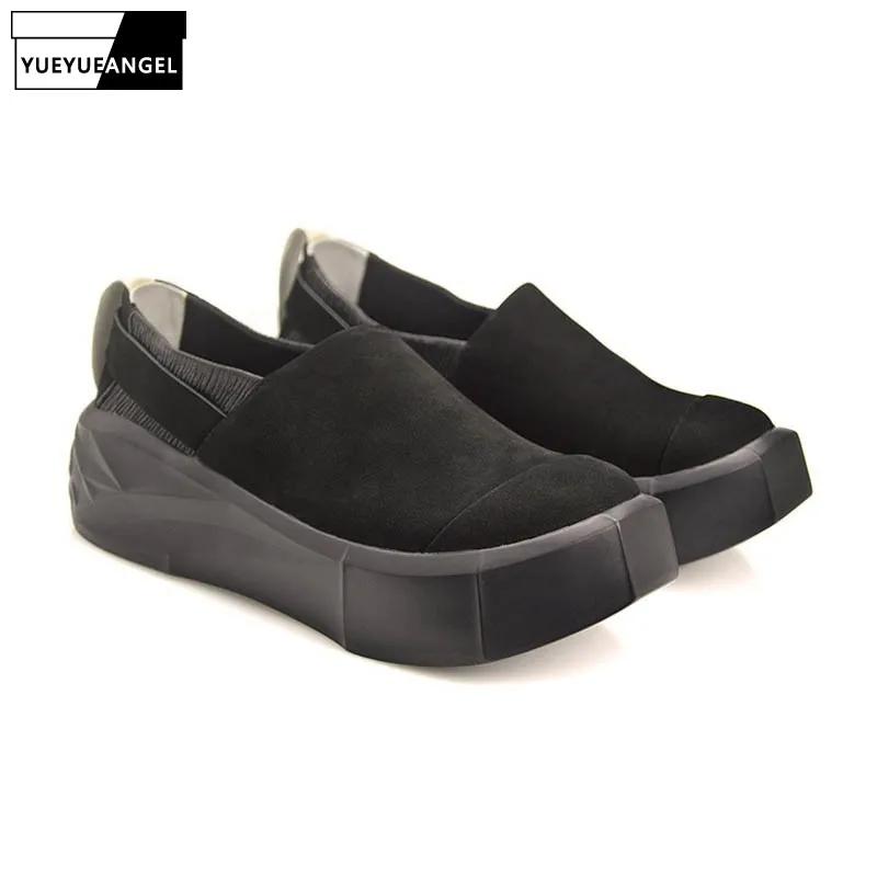 Новые весенние мужские повседневные туфли в британском стиле лоферы из