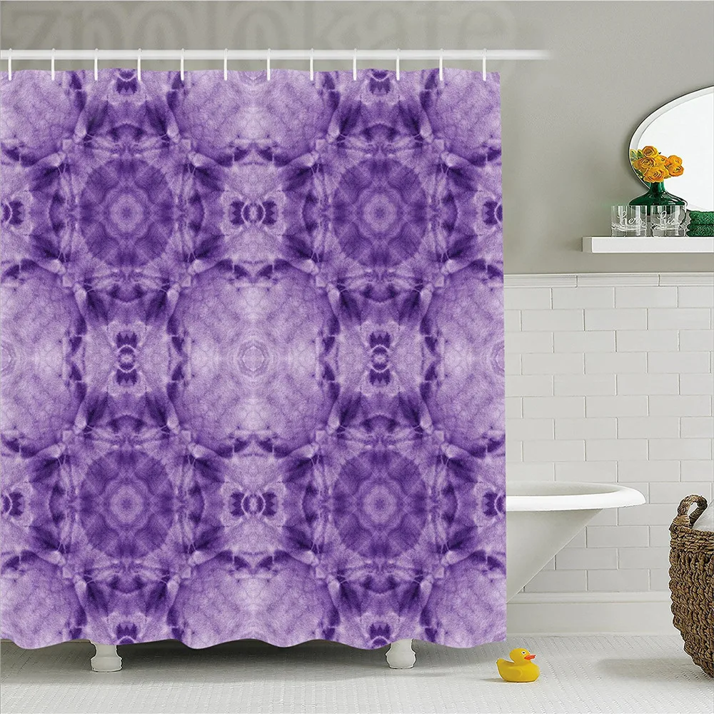 Галстук краситель Декор занавеска для душа тайский стиль мотив сгенерированный