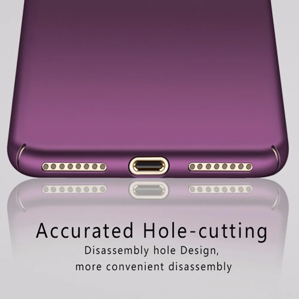 Для iphone 5, 5S, SE, 6, 6 S, 7 Plus, чехол, бампер, чехол, защита для iphone 5, 6 S, 7, 8 Plus, чехол для телефона, роскошный, матовый, ультра тонкий