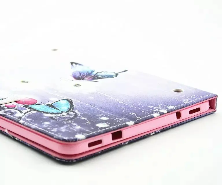 С кристалалми и стразами дизайн флип раскладный кожаный чехол Обложка для Samsung Galaxy Tab S2 9,7 чехол для планшета SM-T810 SM-T815 чехлов из термопластичного полиуретана(TPU) на телефоны