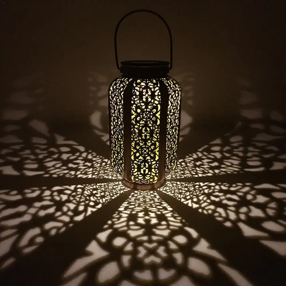 Солнечные садовые светильники водонепроницаемая подвесная декоративная лампа