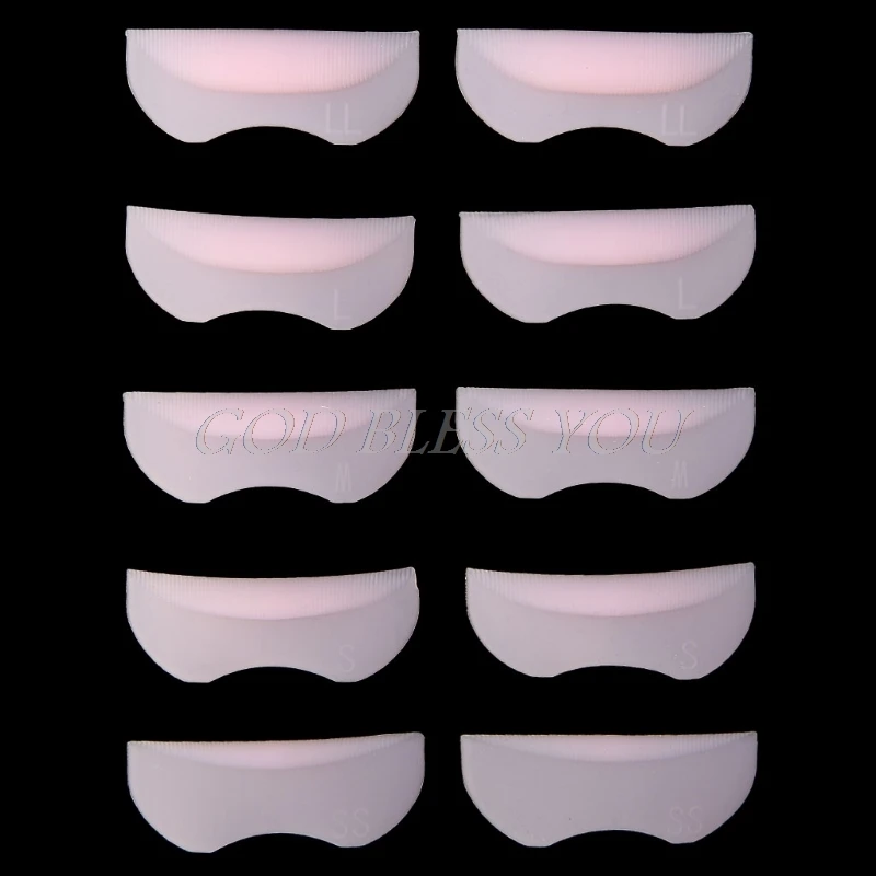 5 пар силиконовые щипцы для завивки подтяжка корней накладные ресницы Защитная