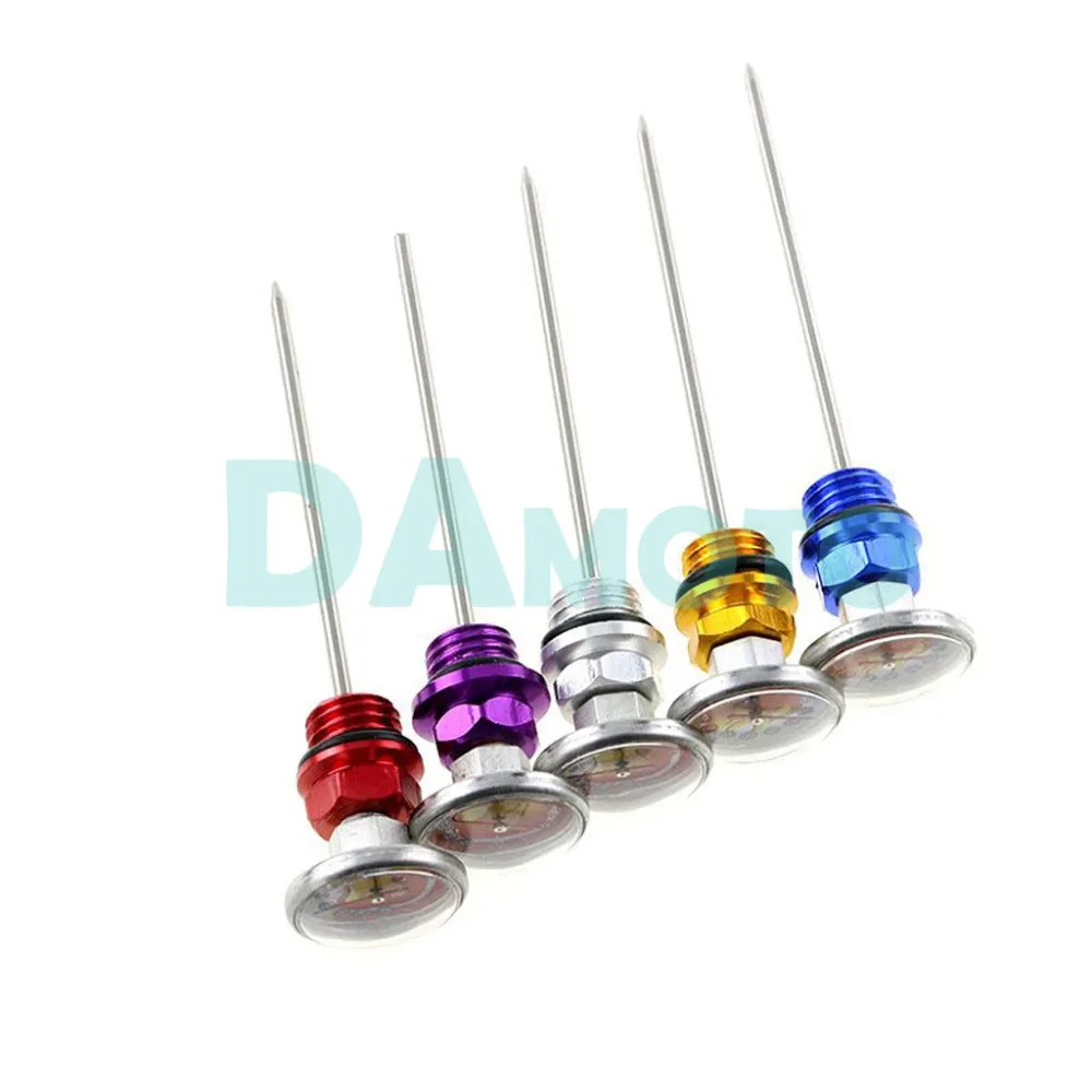 Мотоциклетный масляный бак Универсальный датчик температуры Dipstick термометр 110cc