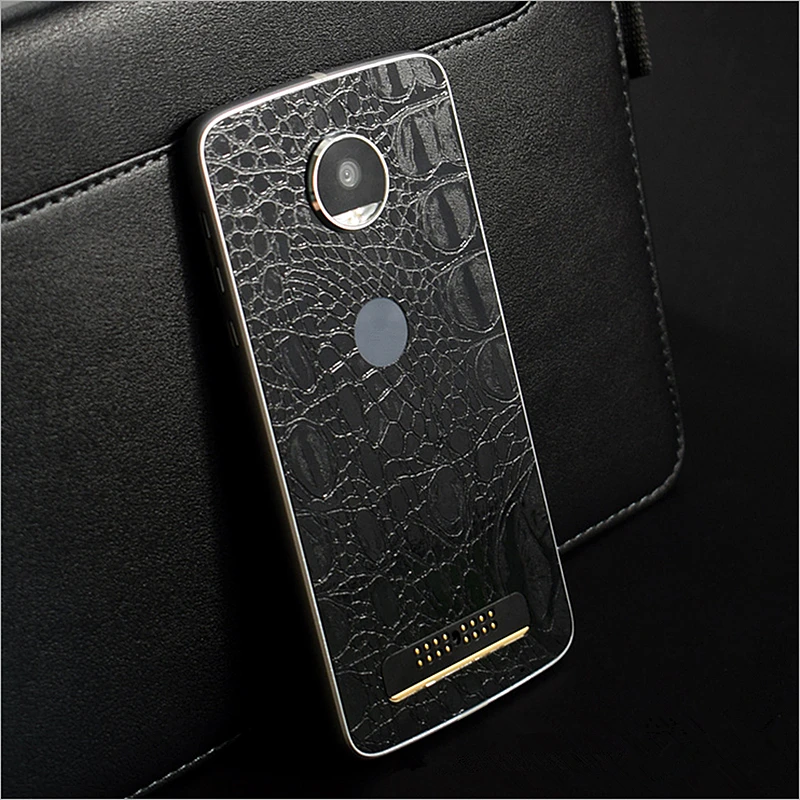 Защитная пленка из крокодиловой кожи для Motorola Moto Z|stickers protection|sticker skinmoto z |