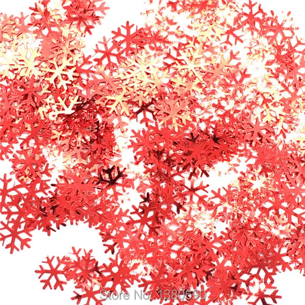 270 шт. рождественские конфетти снежинки украшение для свадьбы дня рождения