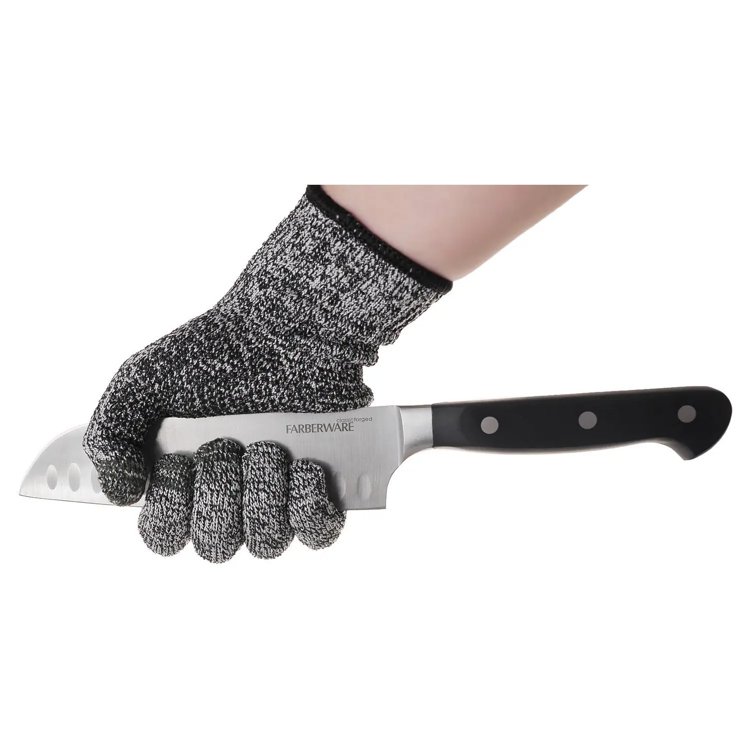HPPE Anti-cutting Gloves Level 5 Food Kitchen Slaughterhouse Gel Anti-puncture Anti-cutting Outdoor Gloves