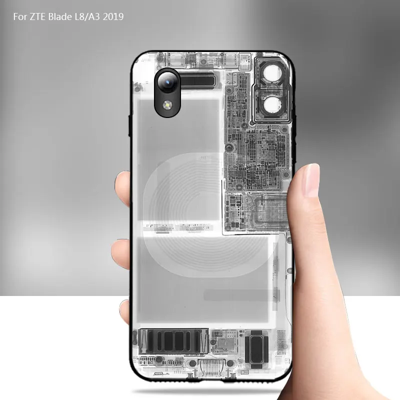 Чехол для ZTE Blade L8 довольно интересный силиконовый чехол A3 2019 |