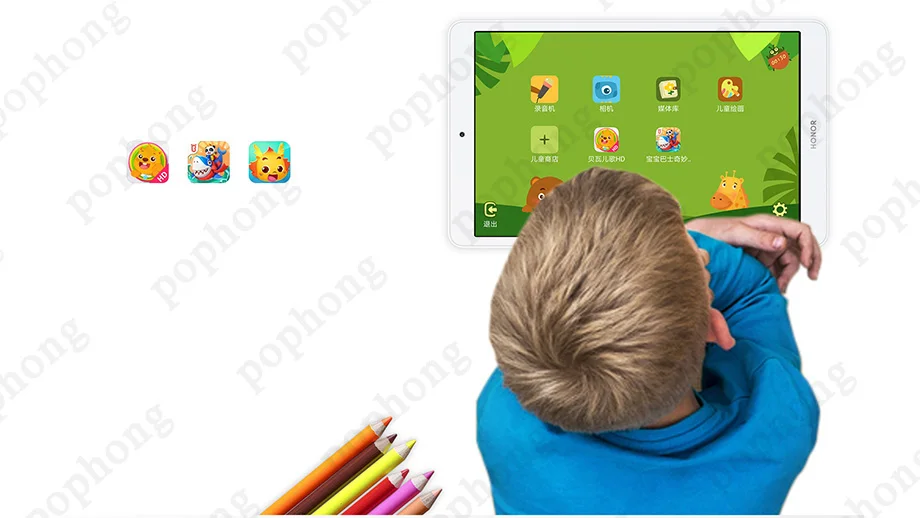 huawei Honor Mediapad T5 8 Honor tablet 5 8 дюймов планшетный ПК Kirin 710 Восьмиядерный Android 9,0 1200x1920 5В/2а Google play