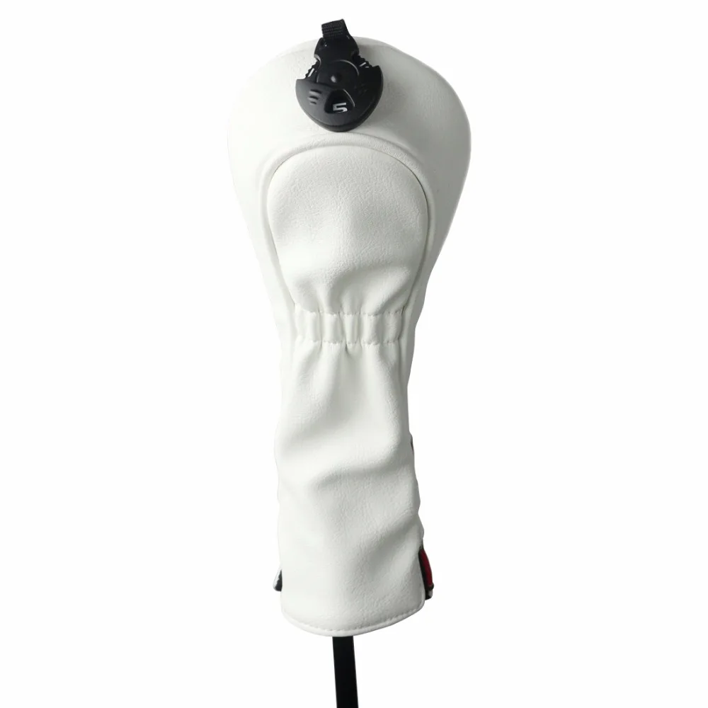 Из искусственной кожи Гольф клуб крышки головки (1 # драйвер/дерева 3 5 фарватера