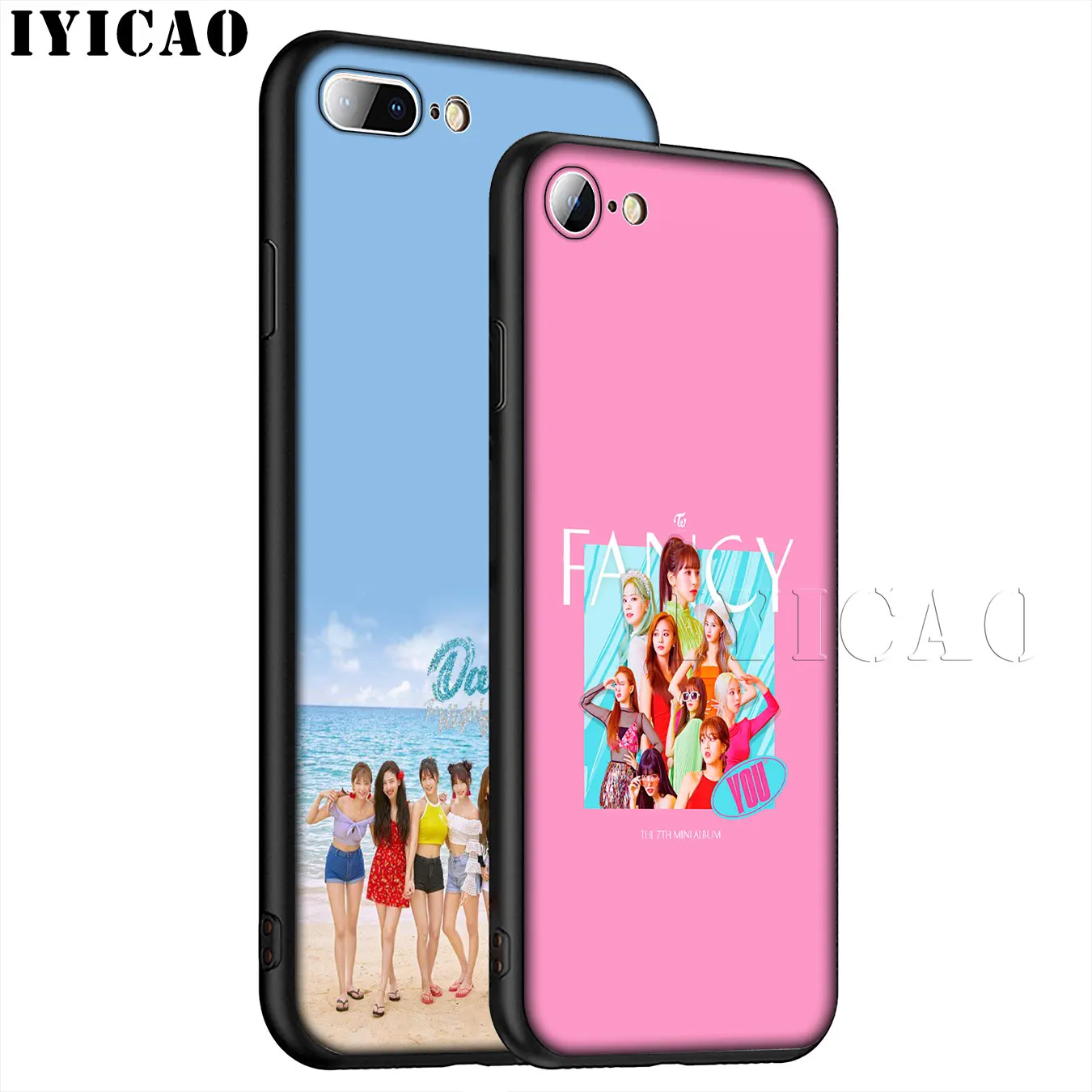 IYICAO TWICE KPOP FANCY YOU Мягкий силиконовый чехол для телефона iPhone XR X XS 11 Pro Max 6 6S 7 8 Plus 5 5S SE 10