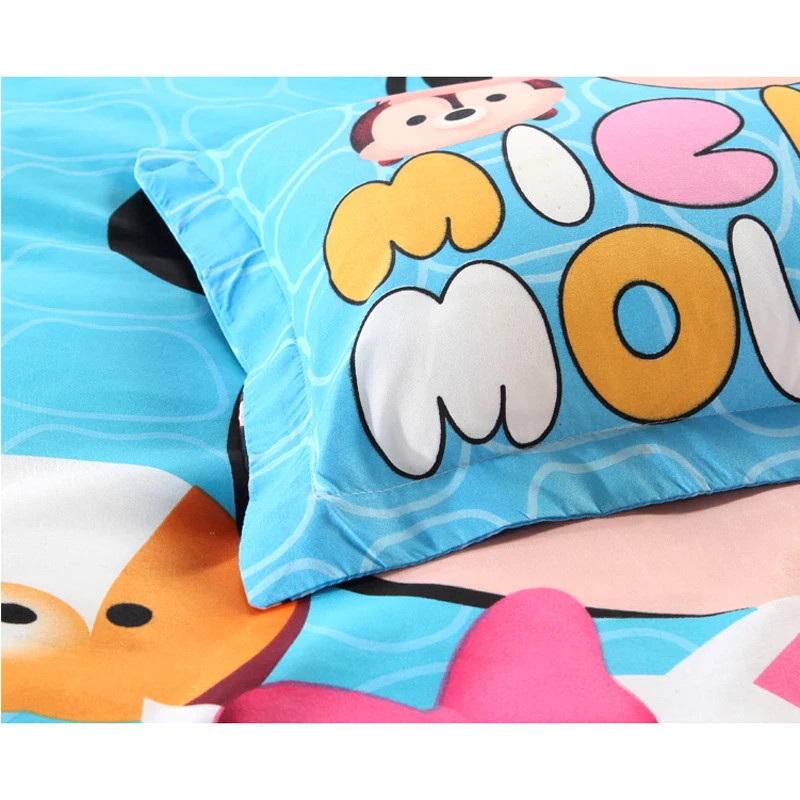 Дисней мультфильм ЦУМ Детский Комплект постельного белья пододеяльник/плоский