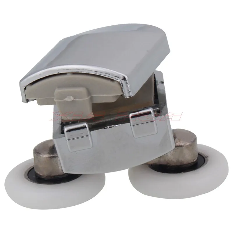 2 шт. 55x23 мм Пружинные ролики для душевой двери из цинкового сплава ванной