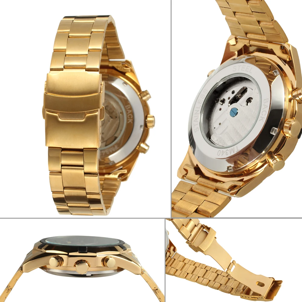 FORSINING новые автоматические мужские часы Tourbillon самовсасывающие спортивные