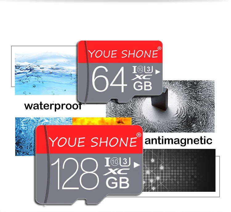 Карта Micro SD, 4 ГБ, 8 ГБ, 16 ГБ, 32 ГБ, Мини карта TF, высокоскоростная карта памяти Micro sd, адаптер 64 ГБ, 128 ГБ, класс 10, SDcard