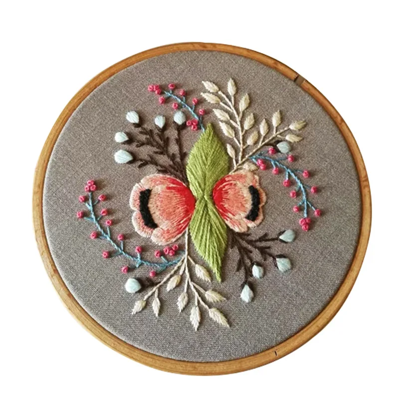 Вышивка Diy Ручная работа Материал Упаковка 3d Европейская вышивка начинающая