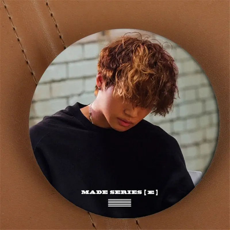 Youpop KPOP BIGBANG GD TOP MADE E Album брошь K-POP значок аксессуары для одежды шляпа украшение для рюкзака HZ1676