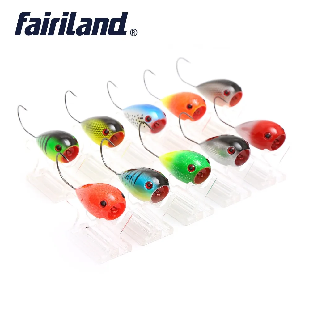 Приманка для Поппера Fairiland 80 мм 13 2 дюйма 0 47 г 6/0 унций|Наживки рыбной ловли| |