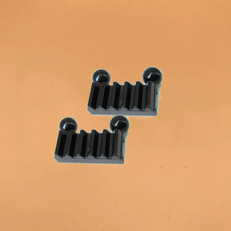 10 шт./партия запчасти Technic gear Rack 1x2 с шариковыми шарнирами строительные блоки MOC