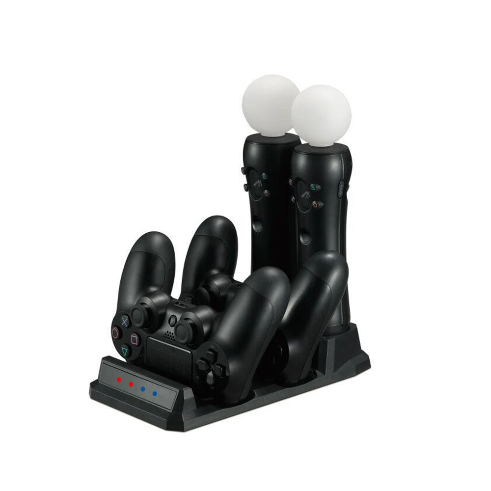 Зарядная док-станция Подставка для sony Playstation 4 PS4 Slim Pro PS Move Bluetooth беспроводные контроллеры зарядное устройство держатель для хранения