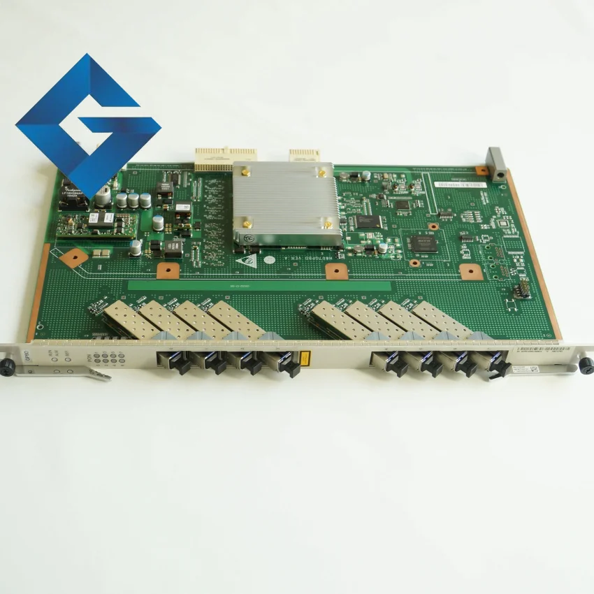 Оригинальная новая плата GPBD 8 портов GPON с модулями SFP класса C ++ используется для hua