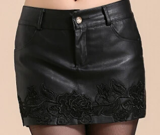 Новая модная сексуальная кожаная юбка-сапоги короткая юбка-брюки из ПУ кожи |