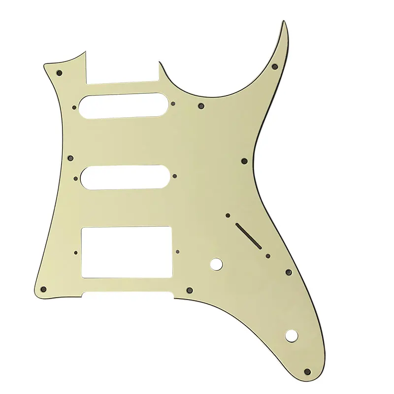 3Ply Mint Green Pleroo пользовательские гитарные части-для MIJ Ibanez GRX40 гитары накладки хамбакера пикап царапины пластины - Цвет: 3Ply Mint Green