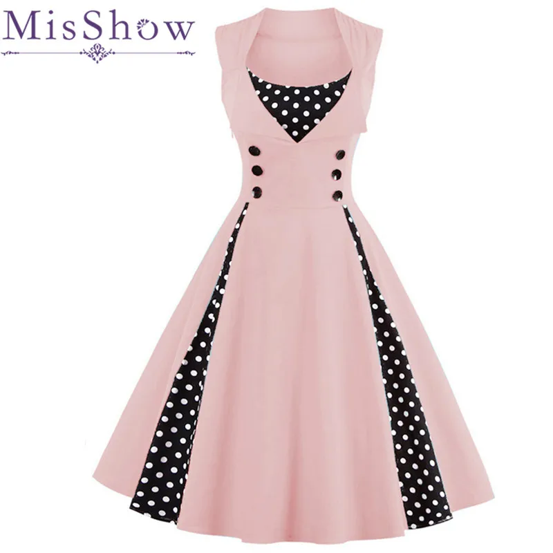 MisShow 2017 летнее платье женское больших размеров сарафан женская одежда винтажный