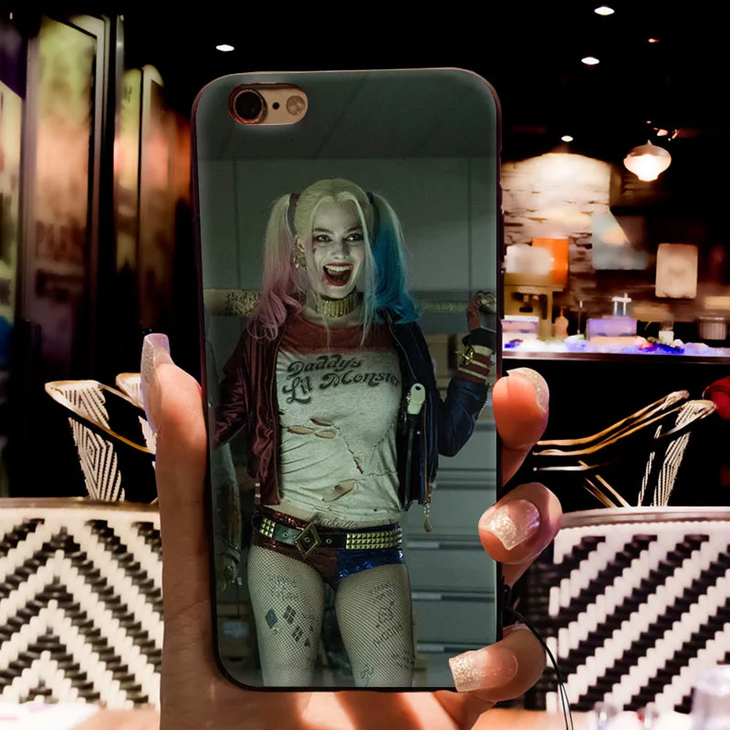 8 MaiYaca Харли Куинн самоубийцы Отряд Джокер Wink Coque чехол для телефона iphone 11 Pro 8 7 6 6S Plus X 5s SE XR - Цвет: 8