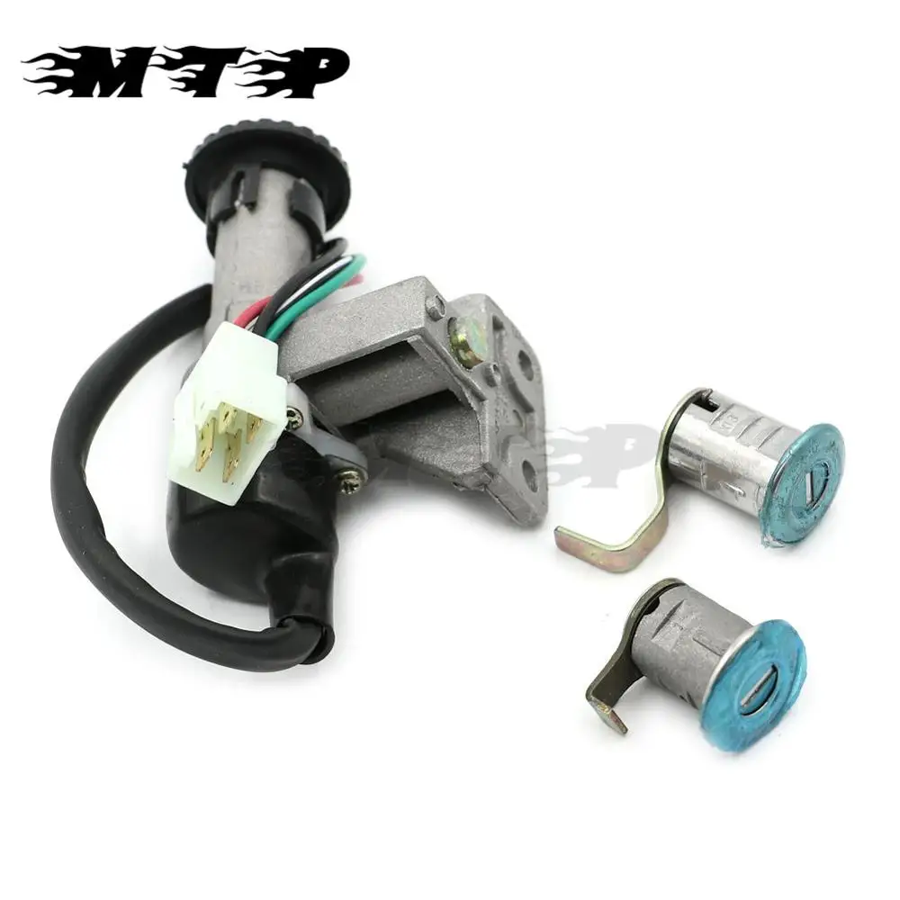 Переключатель зажигания набор инструментов с 2 кнопками для 50cc 150cc GY6 китайский