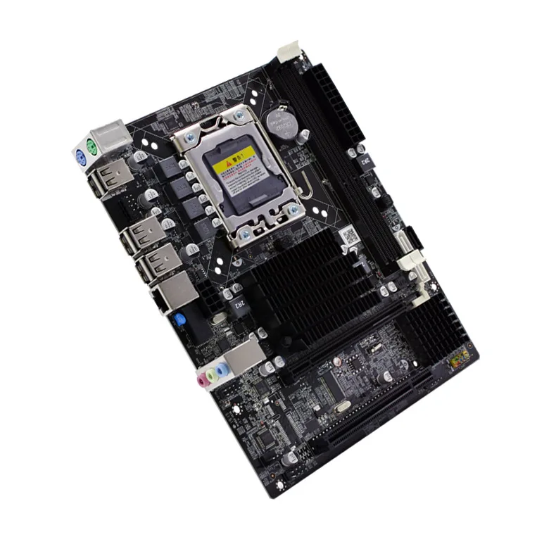 X58 LGA1366 интерфейсная материнская плата DDR3 MSATA USB2.0 регистр и память ecc|Материнские
