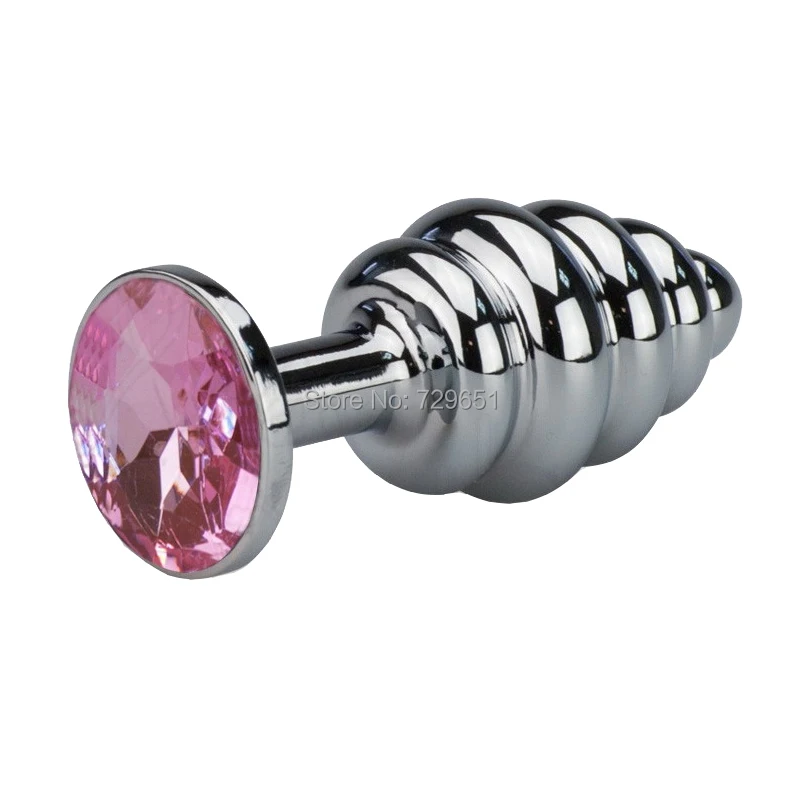 Новый Butt Plug Игрушки Анальный Вставить Горный Хрусталь И Нержавеющего Металла