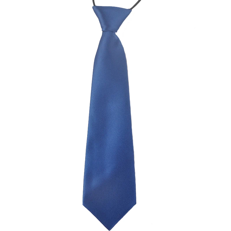 royal blue Однотонный галстук-бабочка, легко носить для детей, для мальчиков и девочек, для студентов, для детей, с веревкой, для сцены, фотографии, выпускного, церемонии, черный цвет - Цвет: royal blue