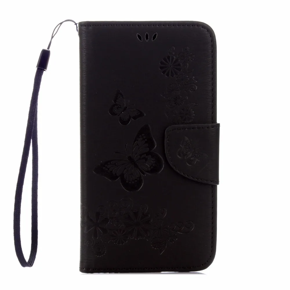 Чехол книжка с большим цветком бабочки для Samsung Galaxy S5 SV I9600 G900F G900H 5 1 ''кожаный