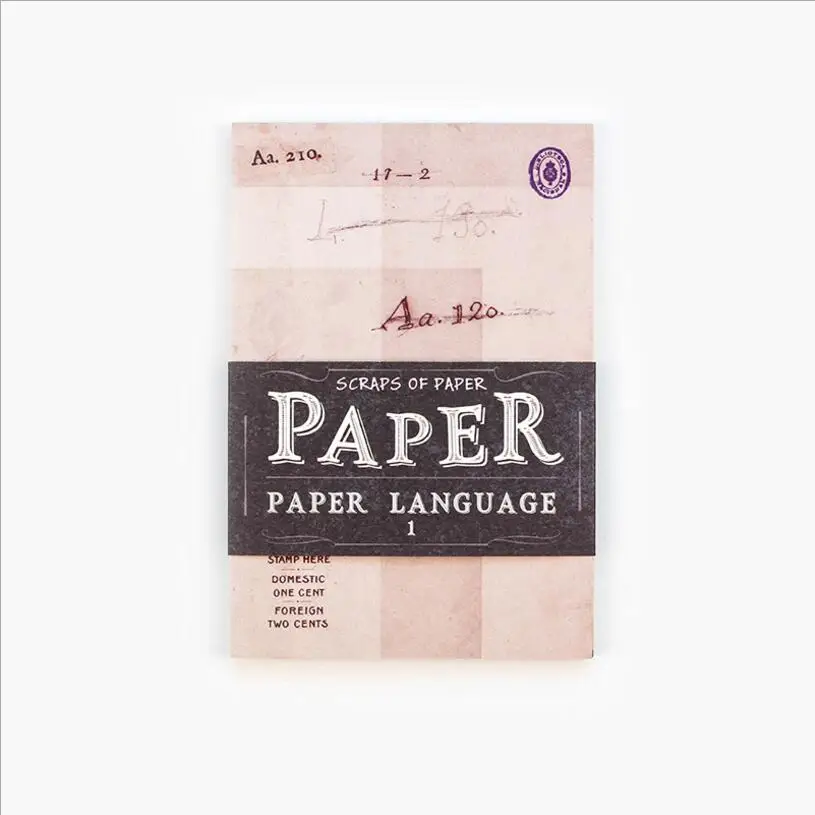 1 шт. оригинальный ретро блокнот для заметок закладка флагов индекс напоминание