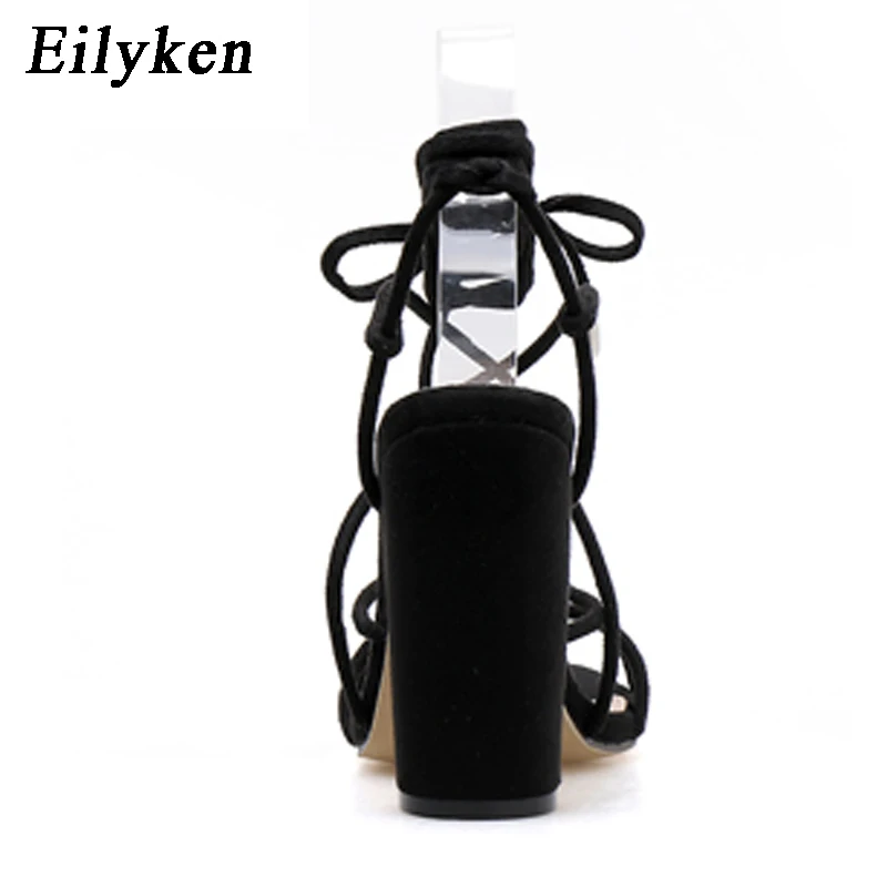Eilyken/женские босоножки с ремешком на щиколотке очень высоком каблуке Летняя