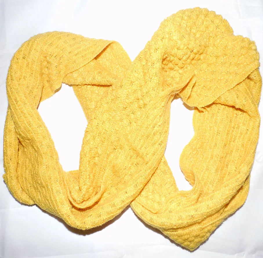 Осенне зимний теплый трикотажный мужской и женский нагрудник в виде кольца|scarf