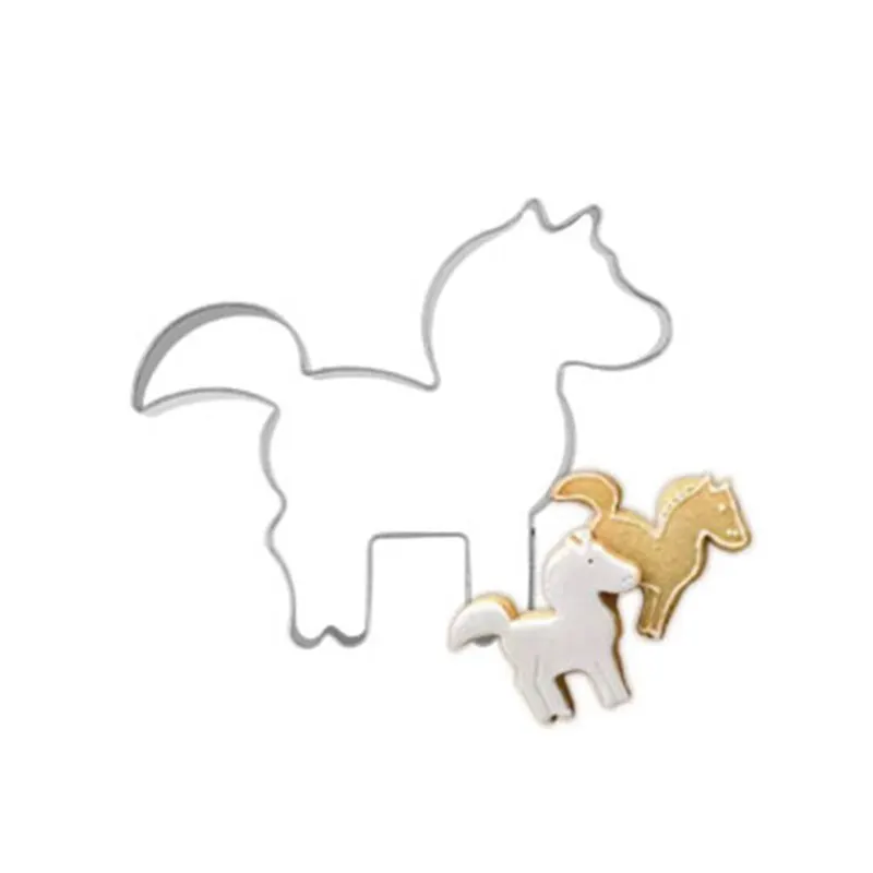 

Little Pony Biscuit Mold Pancake Cookie Cutter Tools Molds For Plaster Stainless Steel Fast Shipping Dessert Baking Form