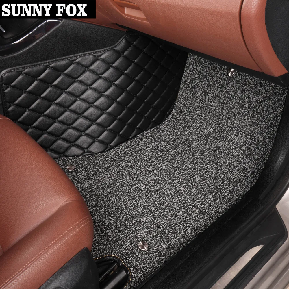 SUNNY FOX автомобильные коврики для Kia Soul K7 Cadenza 5D тяжелых ног случае Нескользящие