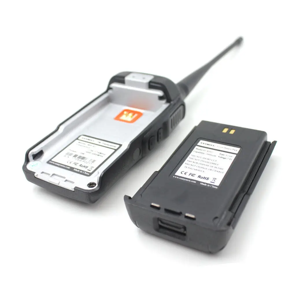 ANYSECU IP67 водонепроницаемый радио WP-67 UHF 400-470MHz 16CH Портативный 4W Walkie Talkie