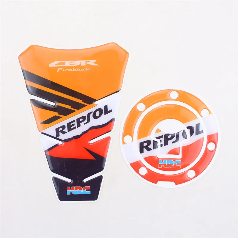 Full Set A 3D акрилатовые наклейки для Honda CBR ЛРВ CBR 250 400 500 600 1000 1100 CBR 1000 RR газойль топливный бак прокладка протектор автомобиля Стикеры - Цвет: Full Set A
