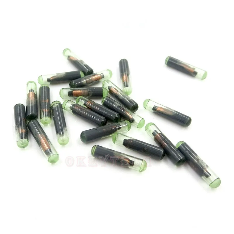 OkeyTech высокое качество новейший чип транспондера ID4C чистый ID 4C стеклянный для