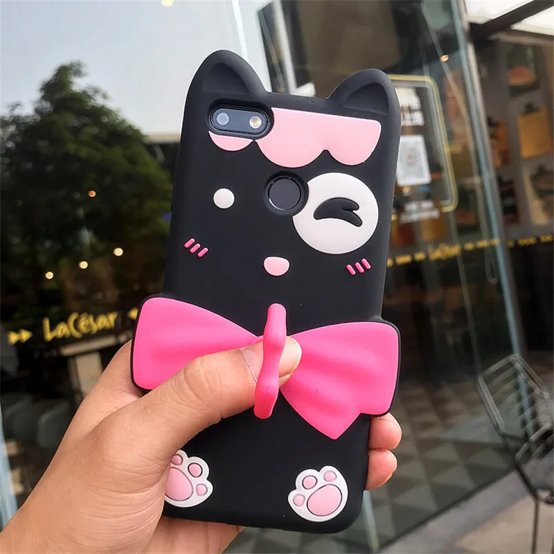 Для huawei Y6 Pro 3D силиконовый чехол с рисунком кота единорога кекса для Nova Lite задняя крышка для huawei P9 lite Mini 5,0"