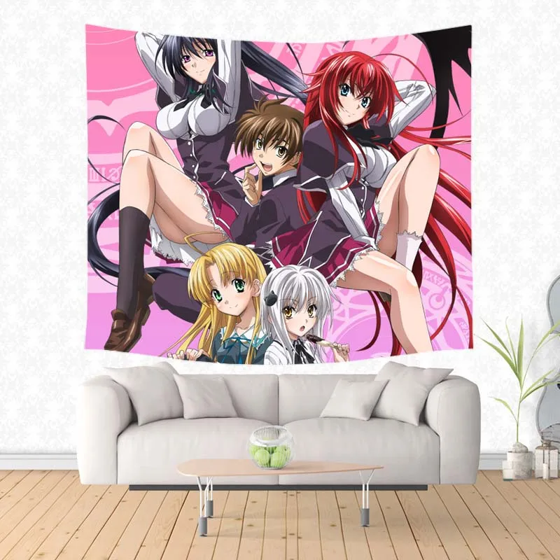 Средняя школа DXD дизайн настенный гобелены йога коврики постельные покрывала кровать простыни дома декоративные гобелены пляжные полотенца - Цвет: 1
