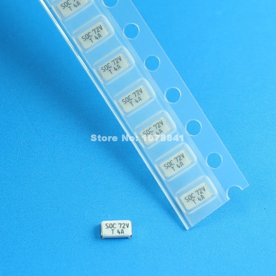 Плавкий предохранитель SOC SMD SMT 100 4A T4 Amp 72V 1206 шт. | Обустройство дома