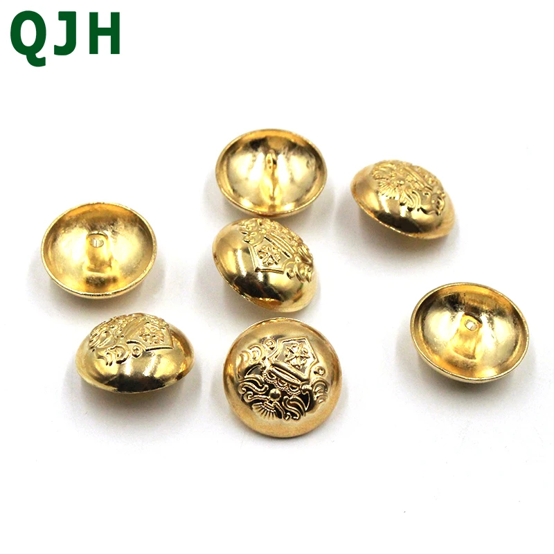 

10pcs/lot Gold Metal Buttons 22mm Classic Fashion British Style Garment Materials DIY Sewing Accessories For Coat&Jeans buckle