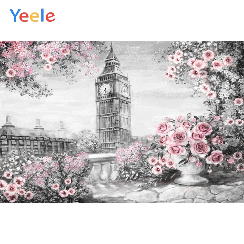 

Yeele Photocall Forest Tower Room Decor decadent Photography Backdrops Personalized Photographic Backgrounds For Photo Studio